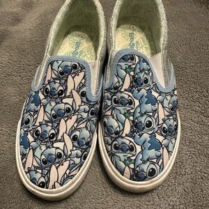 Kids Blue Slip-On Shoes